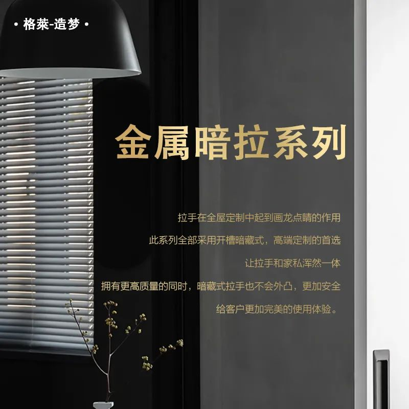 2025新品 | 画龙点金暗拉手系列
