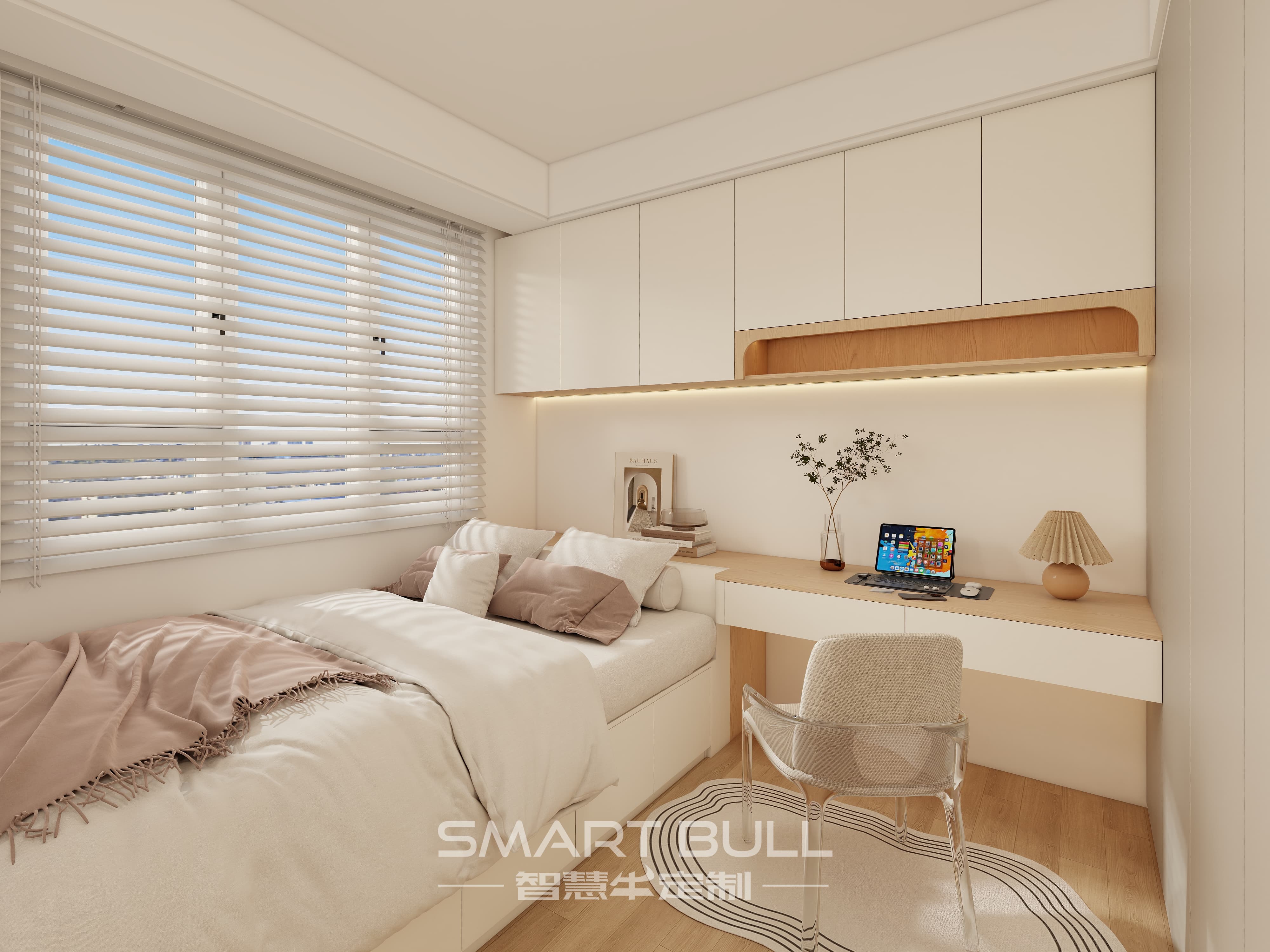 Wardrobe with Desk 0005