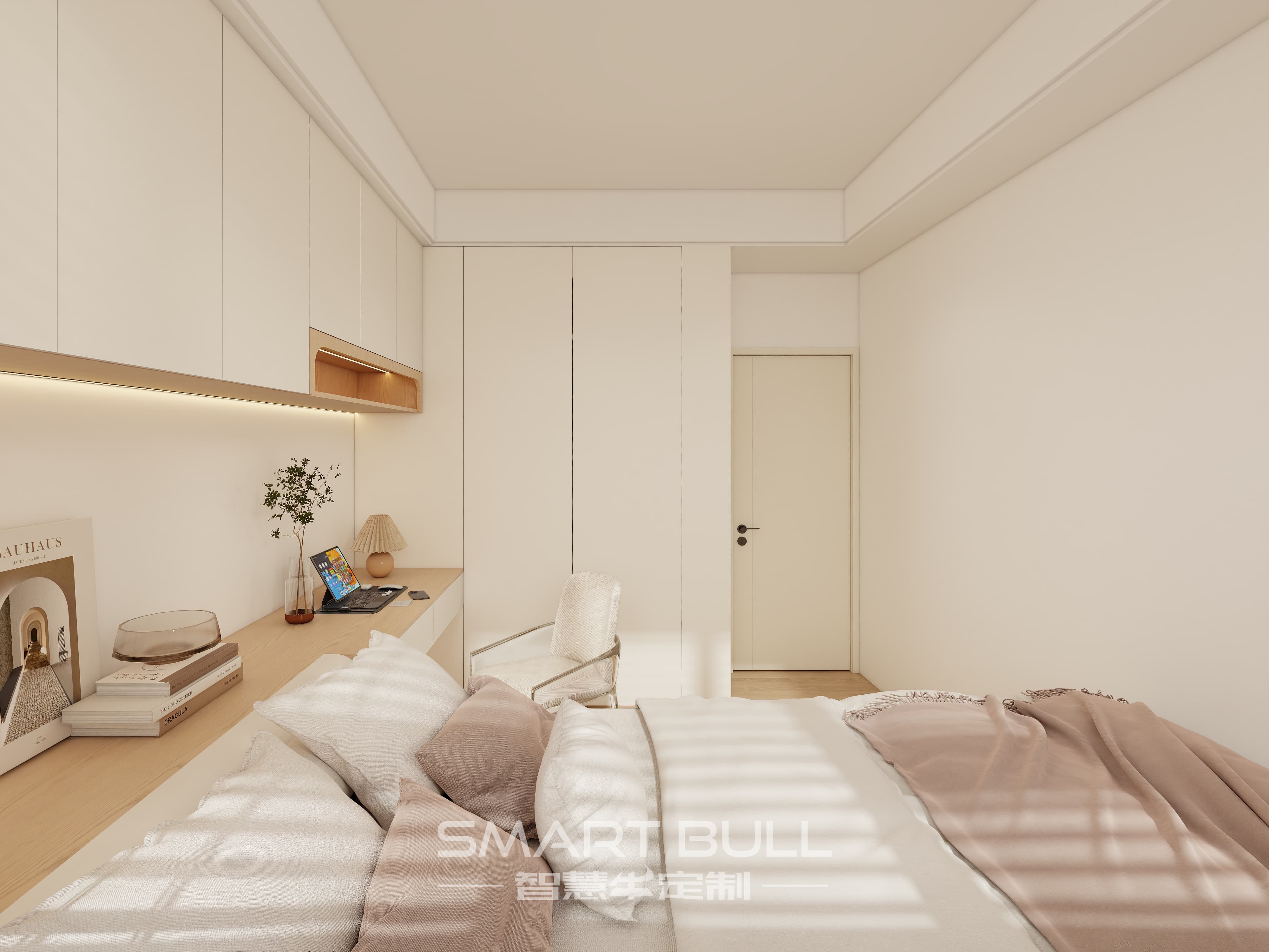 Wardrobe with Desk 0005