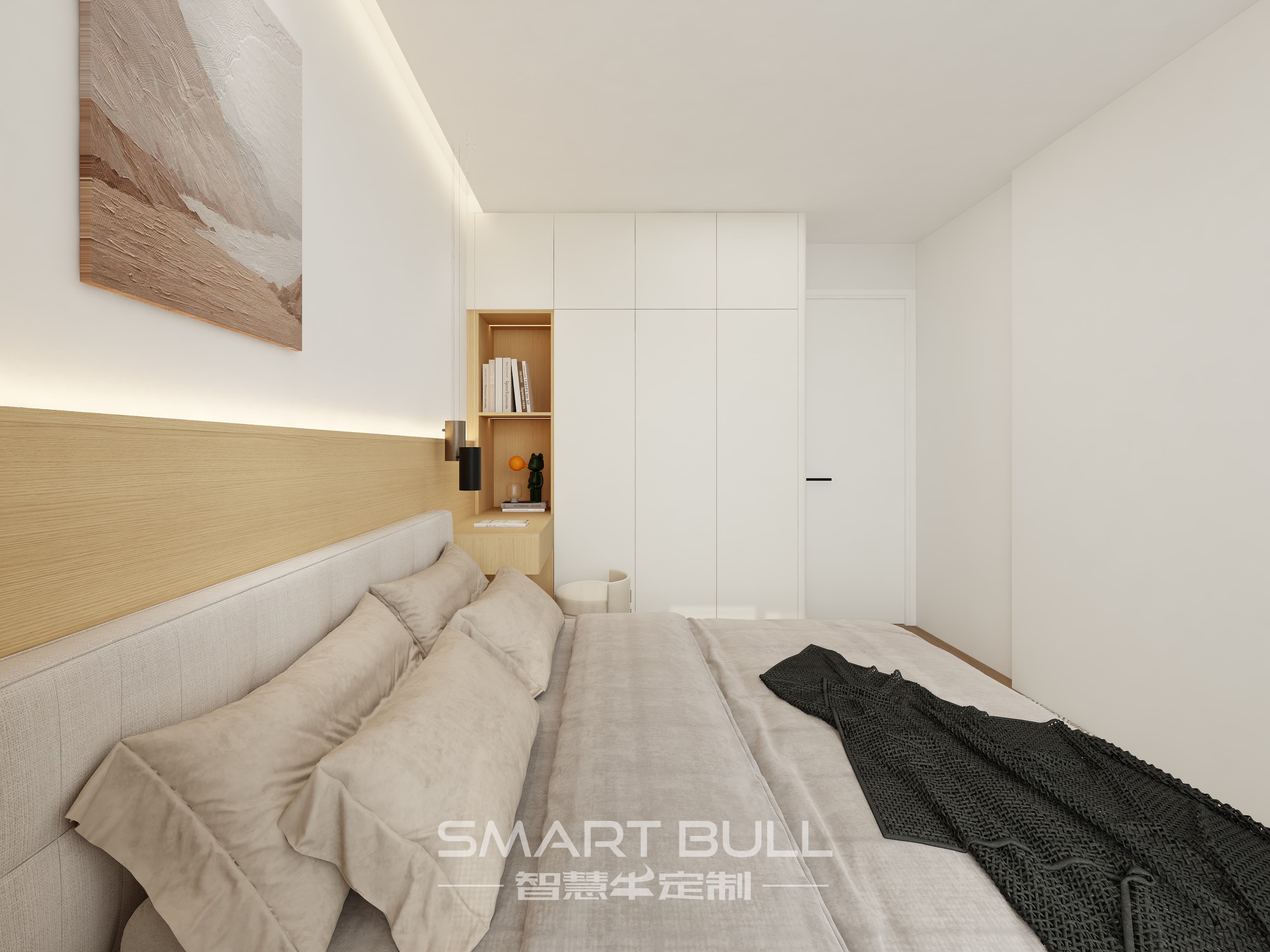Wardrobe with Desk 0004