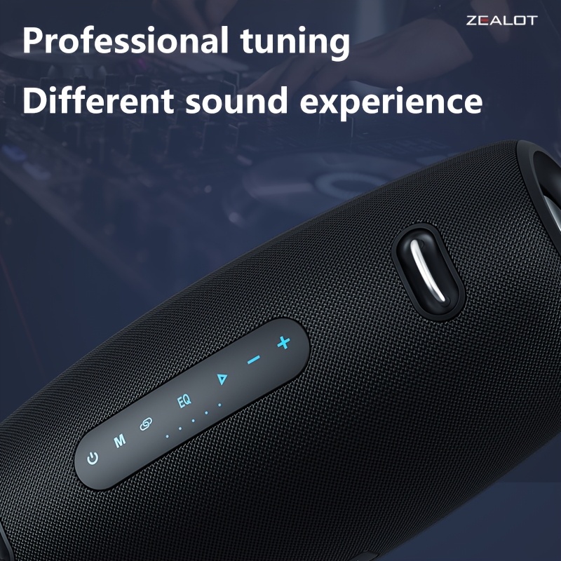 Wireless Partybox Speaker with Strap, Dual Pairing.