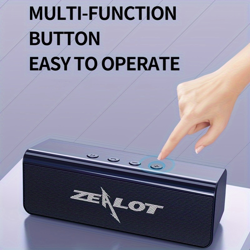 High Power Wireless Portable Dual Speaker Bass