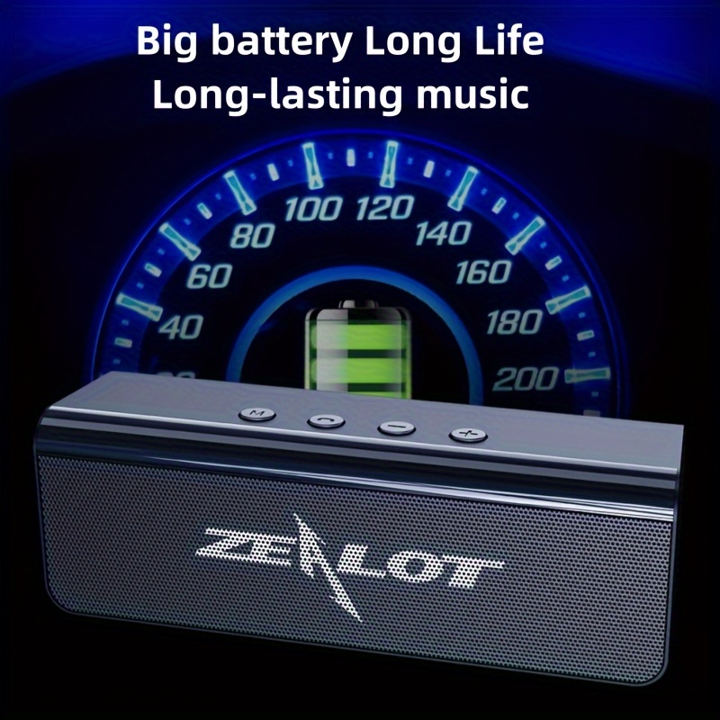 High Power Wireless Portable Dual Speaker Bass