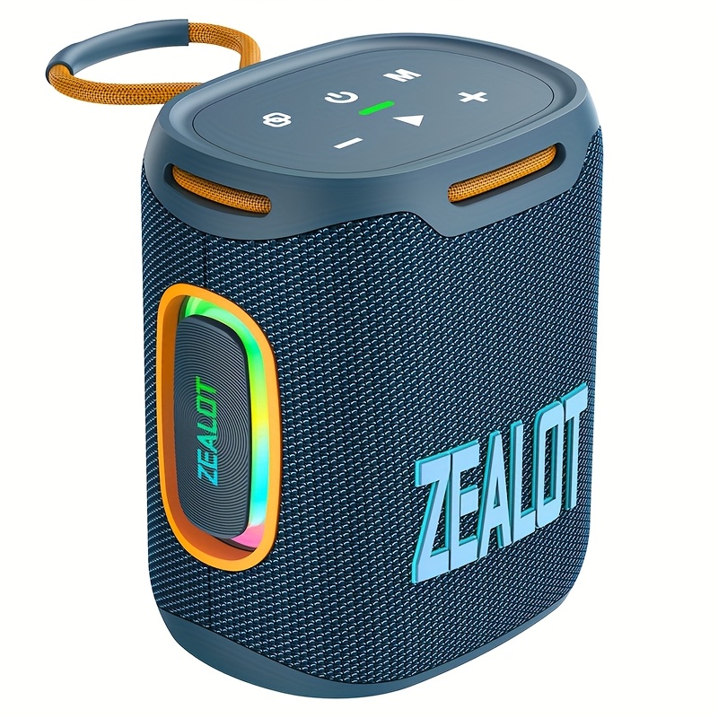 Portable Wireless Speaker with RGB Lighting TWS Hands-free Calling