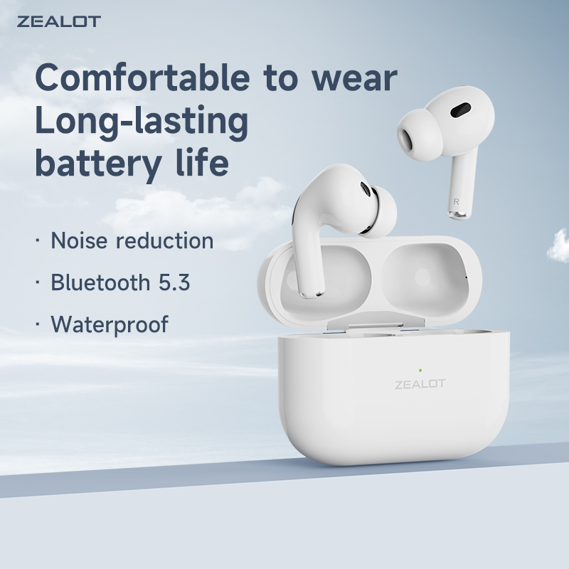 ZEALOT   Z4  Noise Cancelling True-Wireless Earbuds