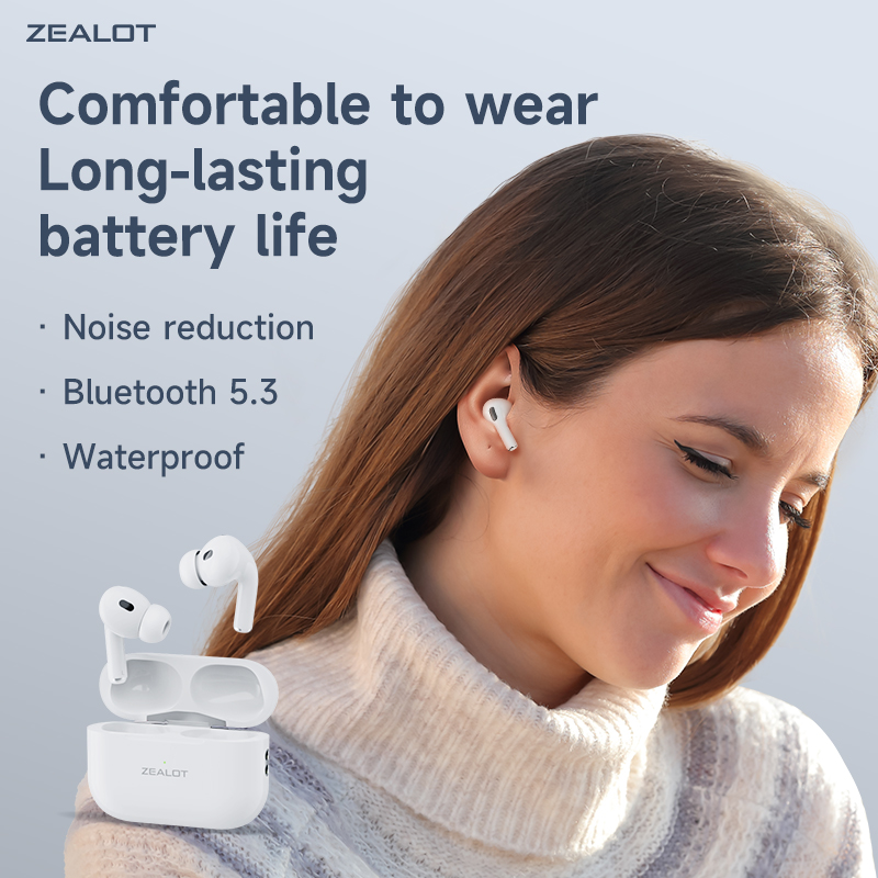 ZEALOT   Z4  Noise Cancelling True-Wireless Earbuds