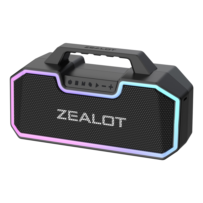 Bluetooth speaker, 80W wireless speaker with dual pairing function, extra large battery