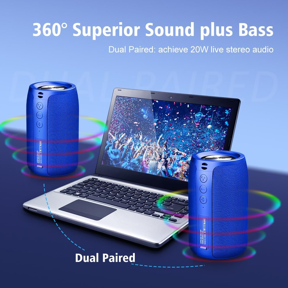 Portable Wireless Bluetooth Small Outdoor Speaker