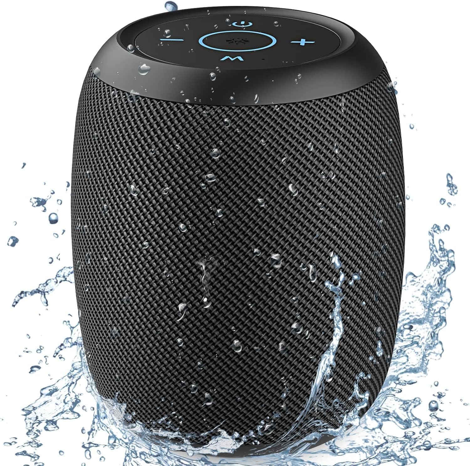 Portable Waterproof Wireless Bluetooth Speaker with LED Light