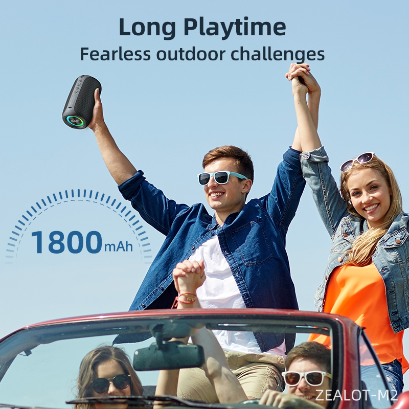 High Performance Portable Outdoor Subwoofer Bluetooth Speaker