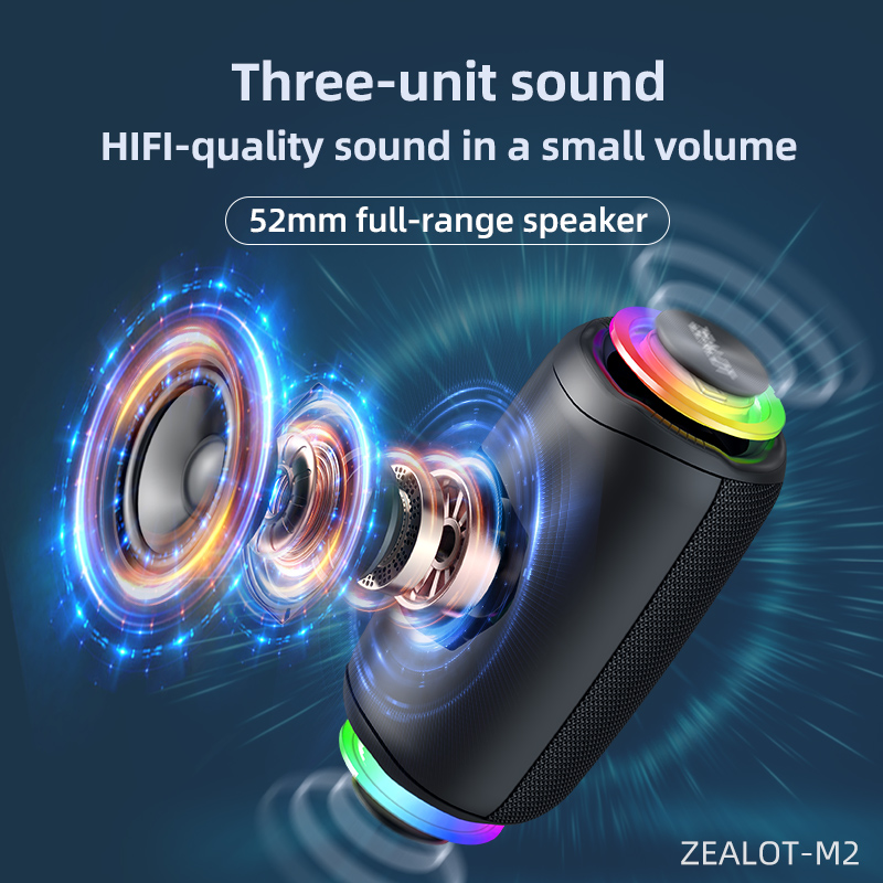 High Performance Portable Outdoor Subwoofer Bluetooth Speaker