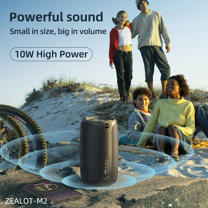 High Performance Portable Outdoor Subwoofer Bluetooth Speaker