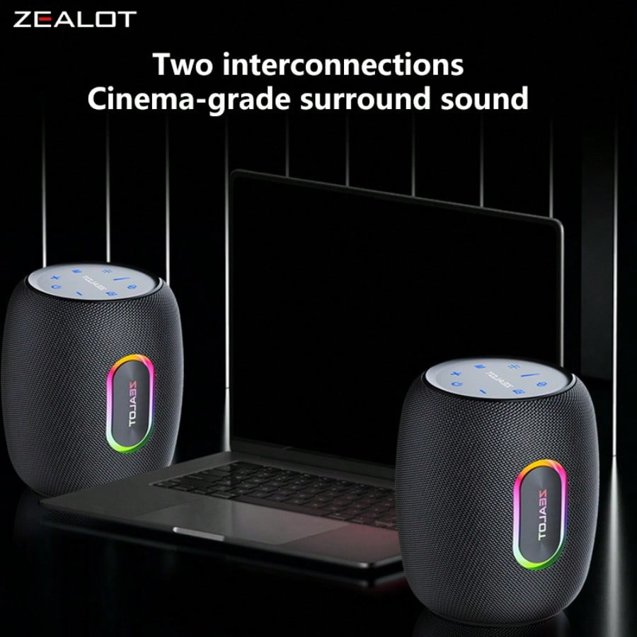 Wireless speaker subwoofer, Hi-Fi sound quality, dual pairing
