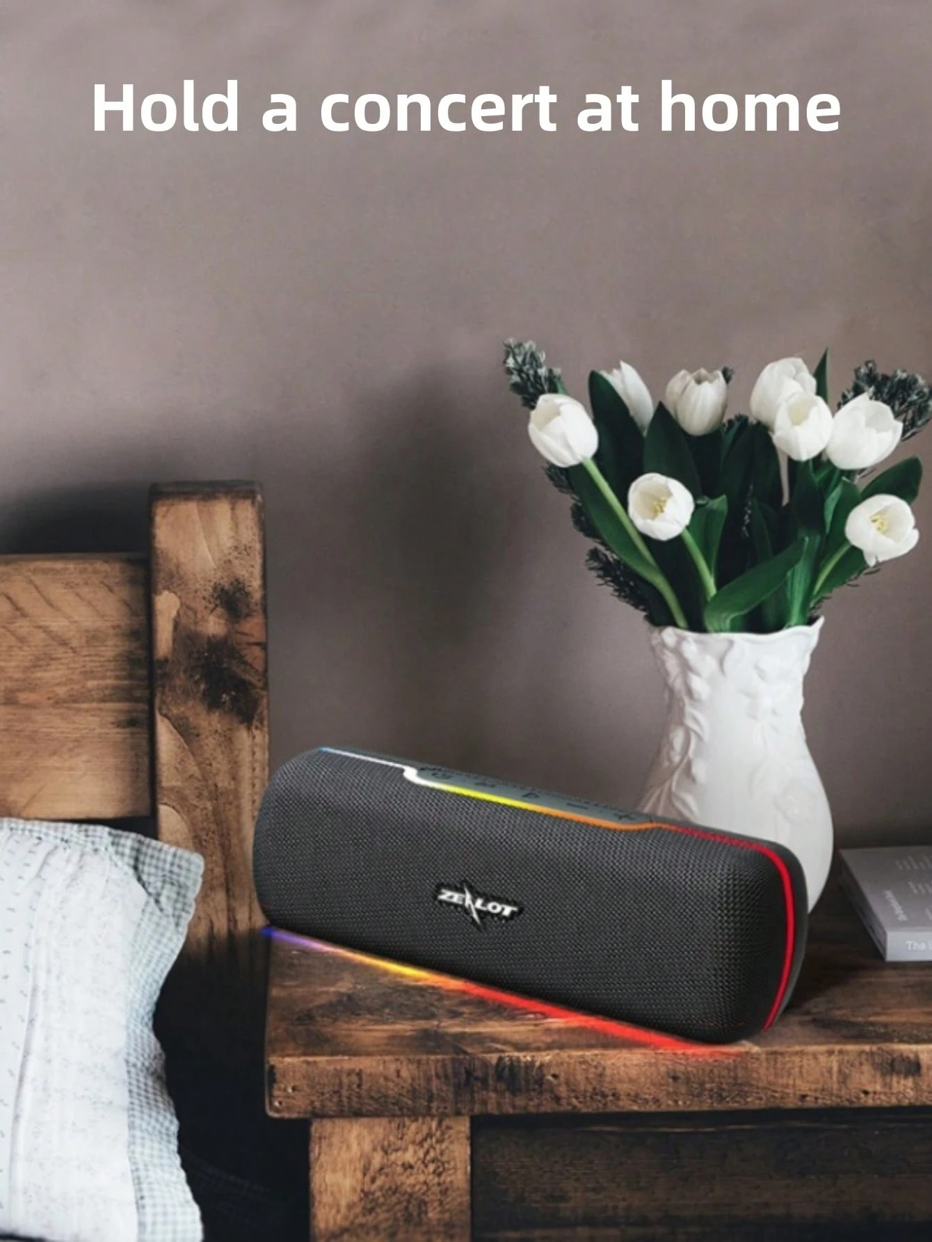 Wireless Speaker Fabric Car Speaker Outdoor Portable Dual Speaker