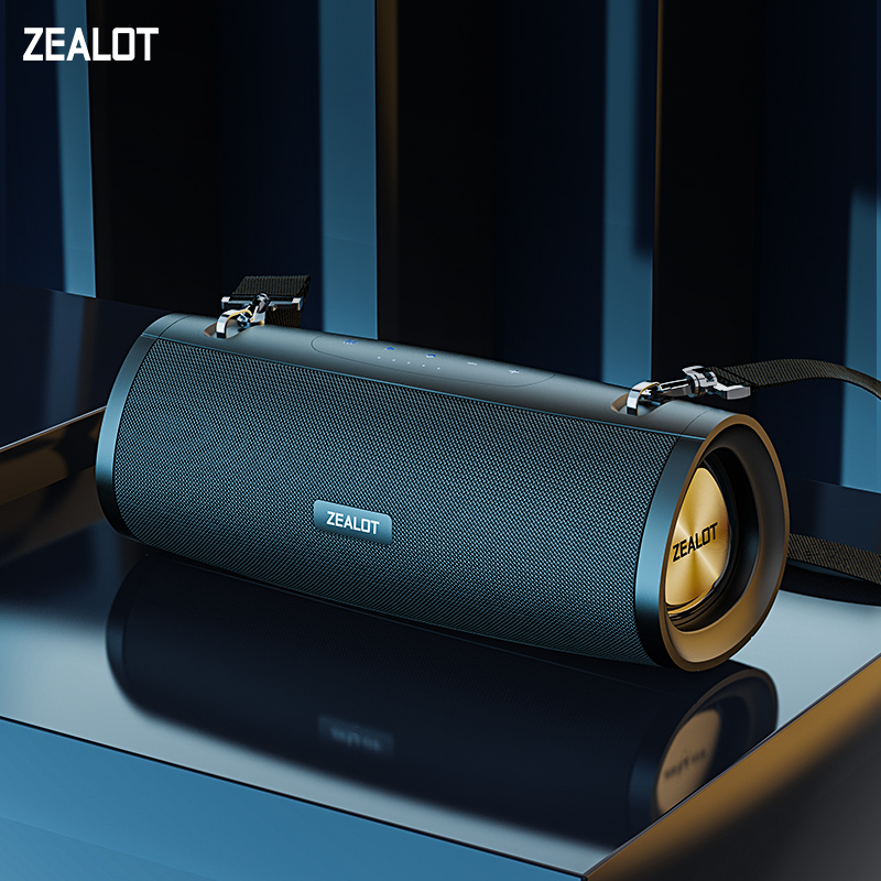 Outdoor wireless portable Bluetooth speaker, long-lasting battery, supports serial port pairing function