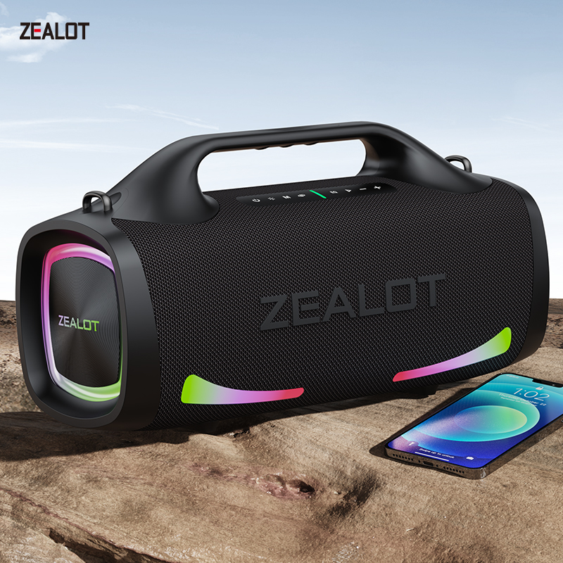 Wireless powerful sound speaker, dual pairing, XBass