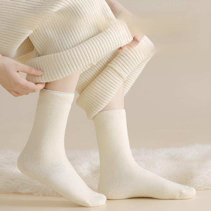女士純色襪子