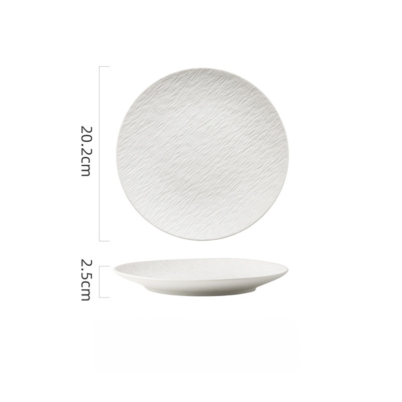 Ceramic Western-style Round Plate