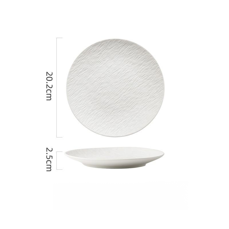 Ceramic Western-style Round Plate