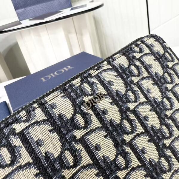 ディオール オブリーク キャンバス ジップアラウンド 長財布