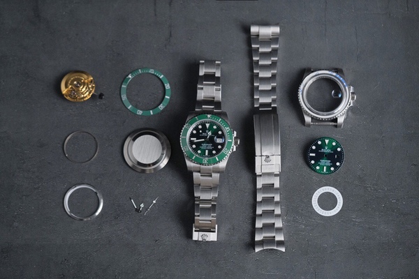 ロレックス サブマリーナー デイト グリーンサブ 自動巻きメンズ腕時計