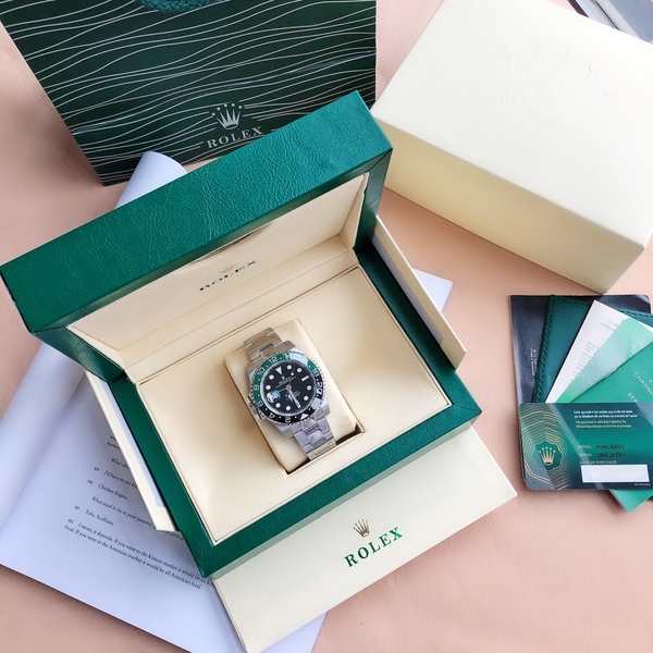 ロレックス GMT マスター II スプライト 自動巻きメンズ腕時計