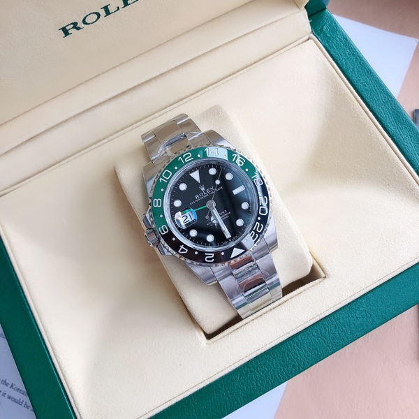 ロレックス GMT マスター II スプライト 自動巻きメンズ腕時計