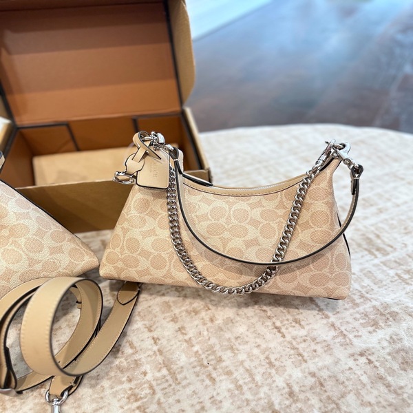 コーチ COACH クラシック シグネチャー ジッパー アンダーアームバッグ 多用途背負い