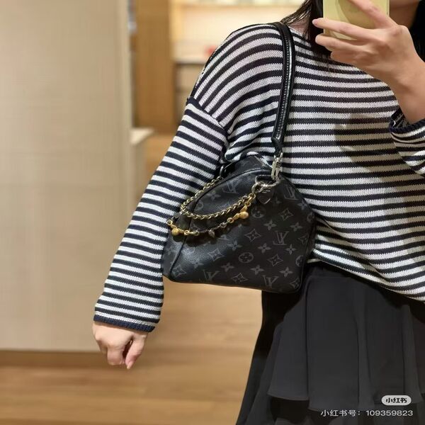 ルイ・ヴィトン LOUIS VUITTON モノグラム・エクリプス スピーディ・バンドリエール 25 ボストンバッグ 斜め掛け