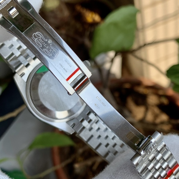 ロレックス デイトジャスト ブルーフラワーダイヤル ダイヤモンド装飾 自動巻きレディース腕時計