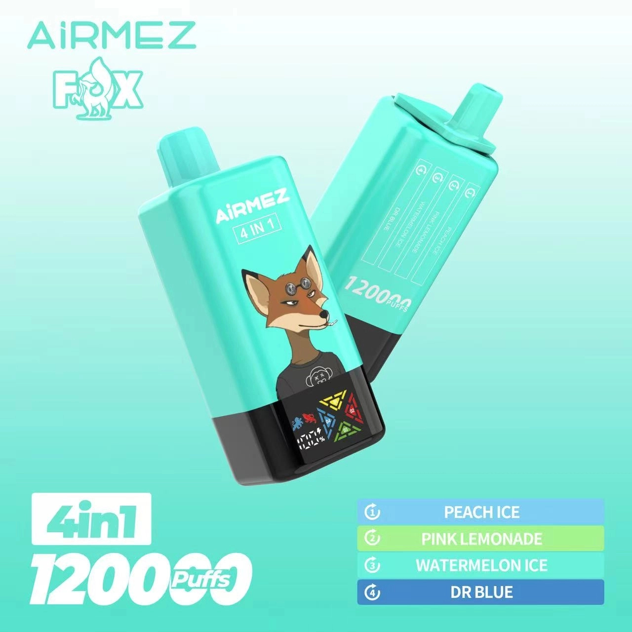 Airmez FOX 12万パフ 4 IN 1