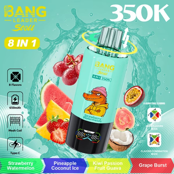 BANG LEADER STOLL 350K– 8 in 1 Flavors