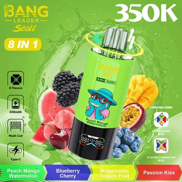 BANG LEADER STOLL 350K– 8 in 1 Flavors