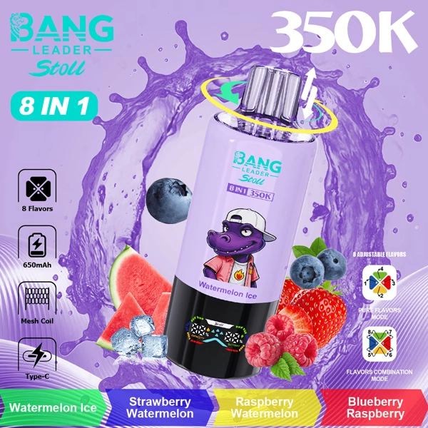 BANG LEADER STOLL 350K– 8 in 1 Flavors