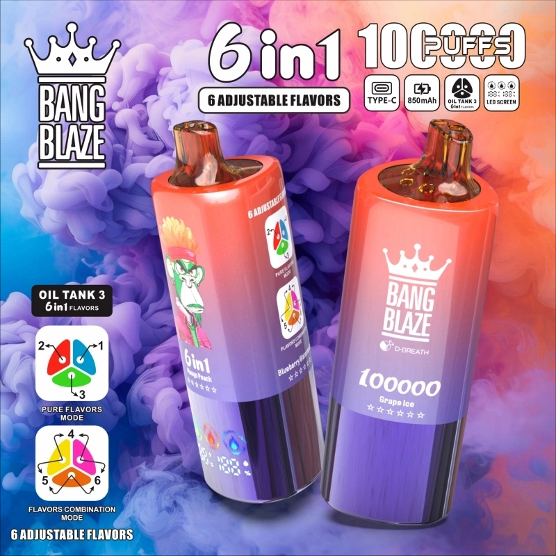 Bang Blaze 100K Puffs 6in1 Vape