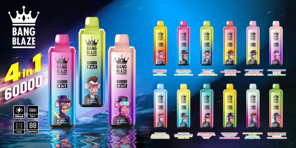 Bang Blaze 60000 Puffs 使い捨てVape：究極のベイピング体験