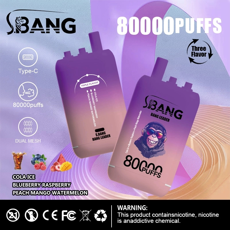 Bang Leader 80K Puffs 3 in 1