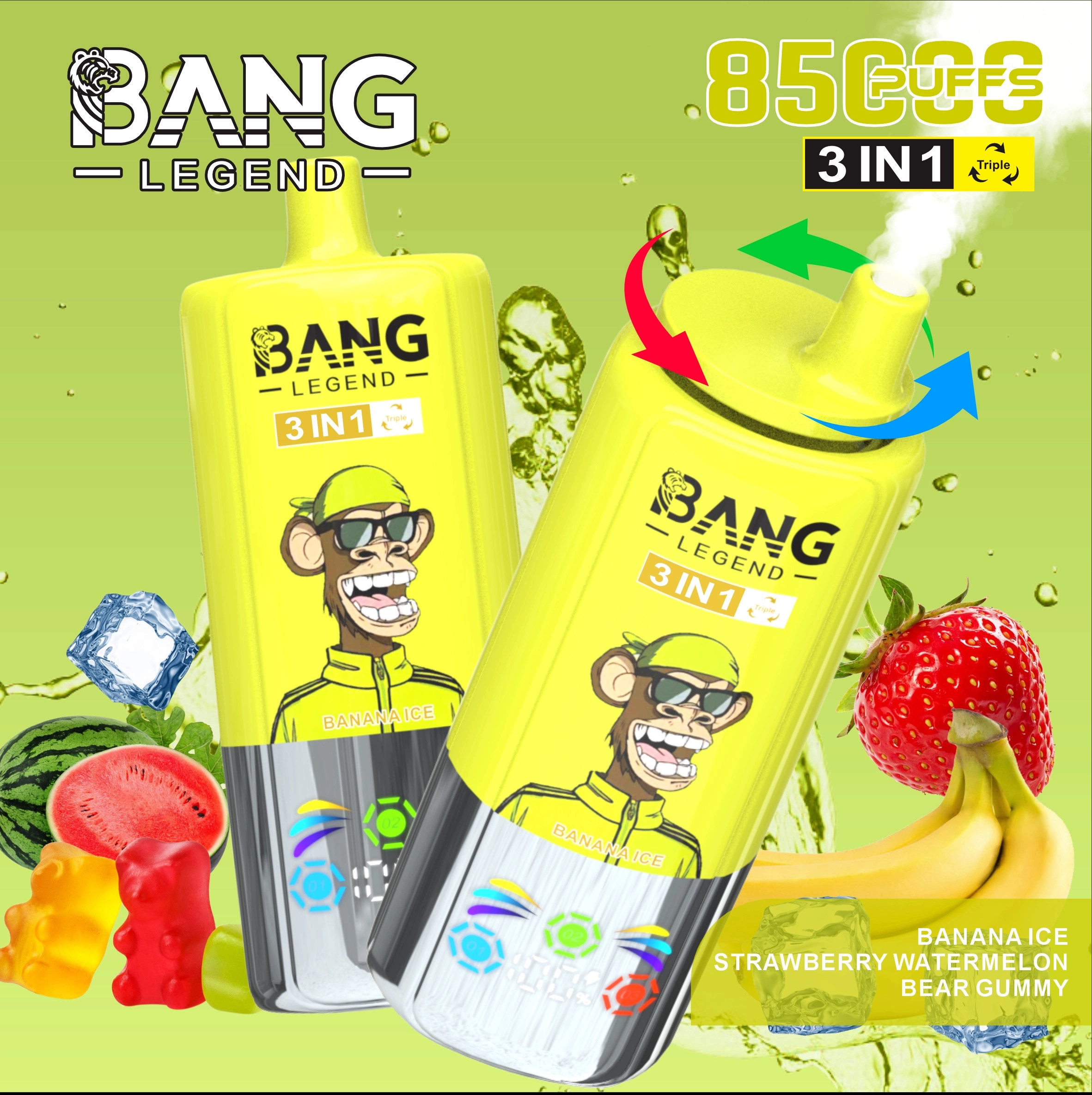 Bang Legend 85000 Puffs – 3 in 1