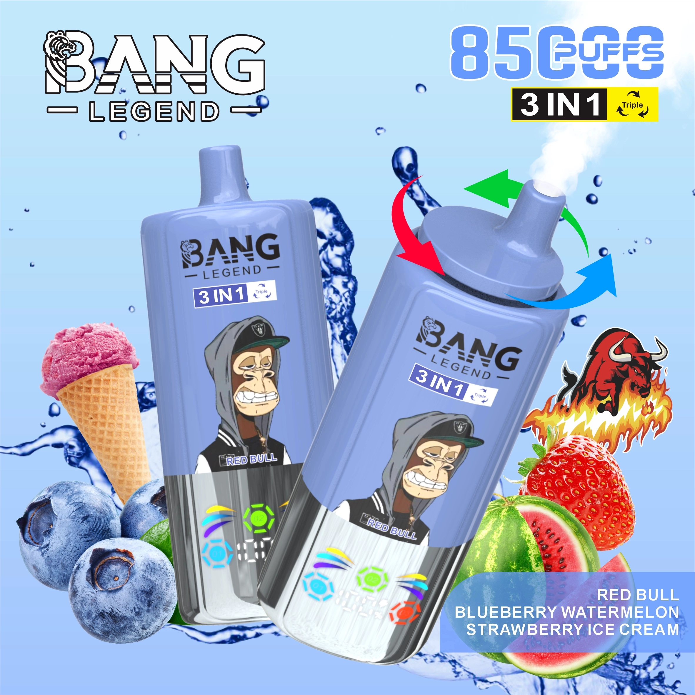 Bang Legend 85000 Puffs – 3 in 1