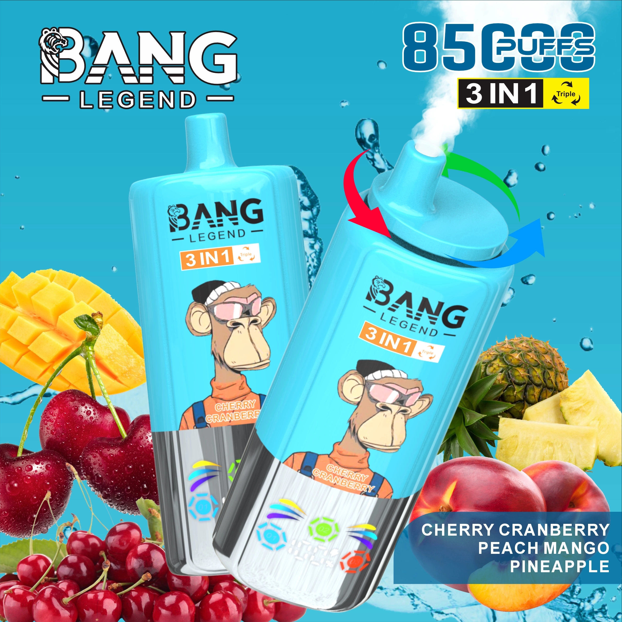 Bang Legend 85000 Puffs – 3 in 1