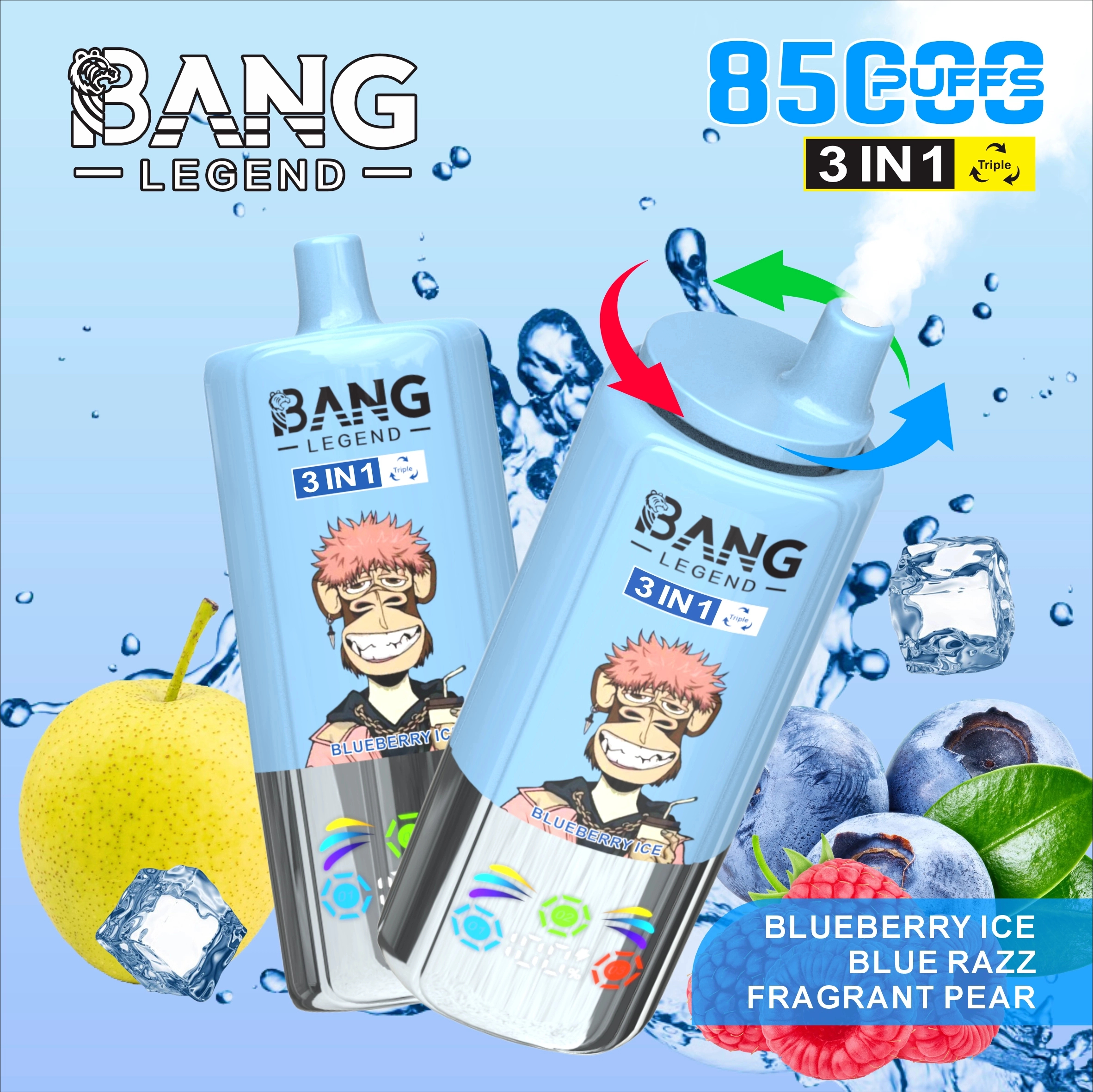 Bang Legend 85000 Puffs – 3 in 1