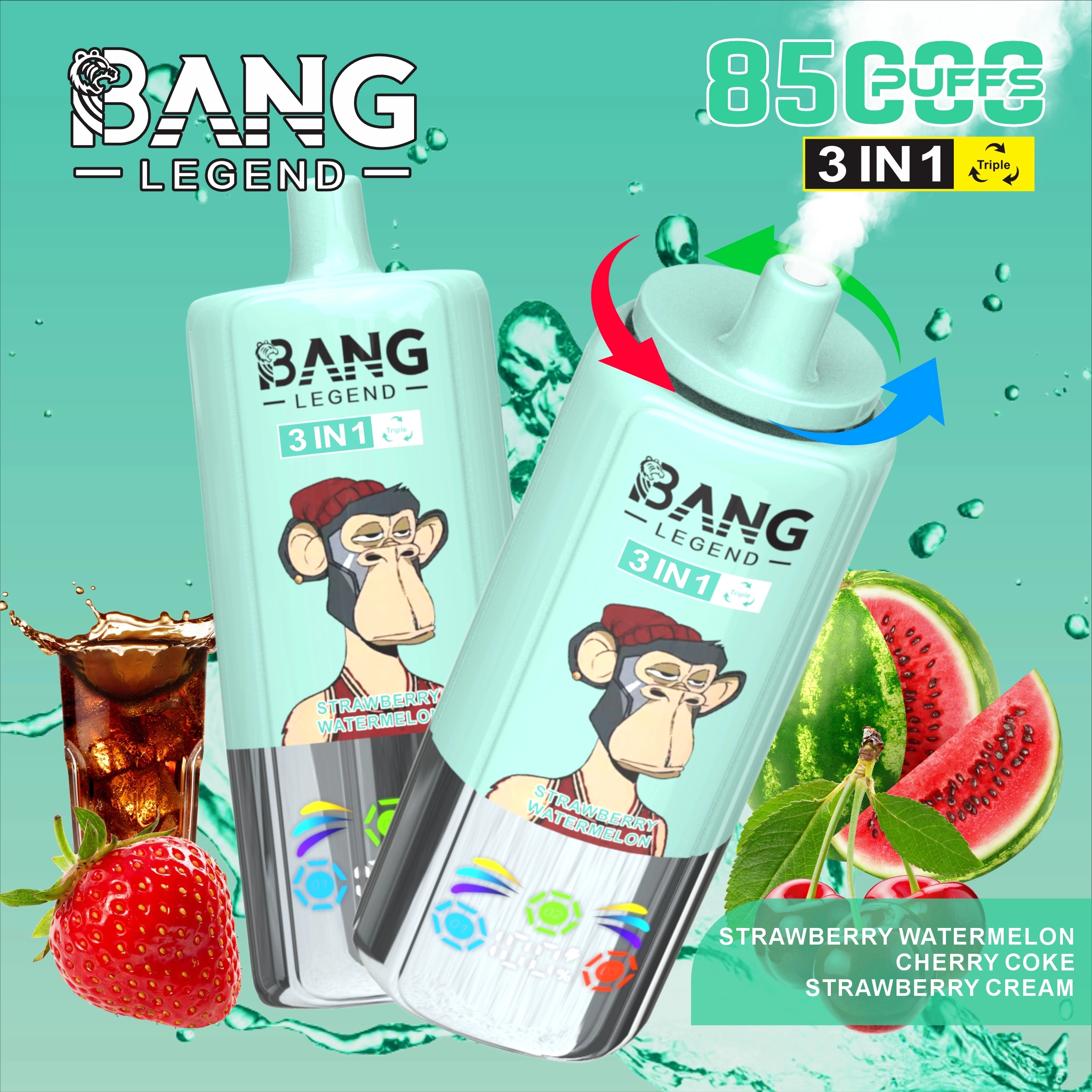 Bang Legend 85000 Puffs – 3 in 1