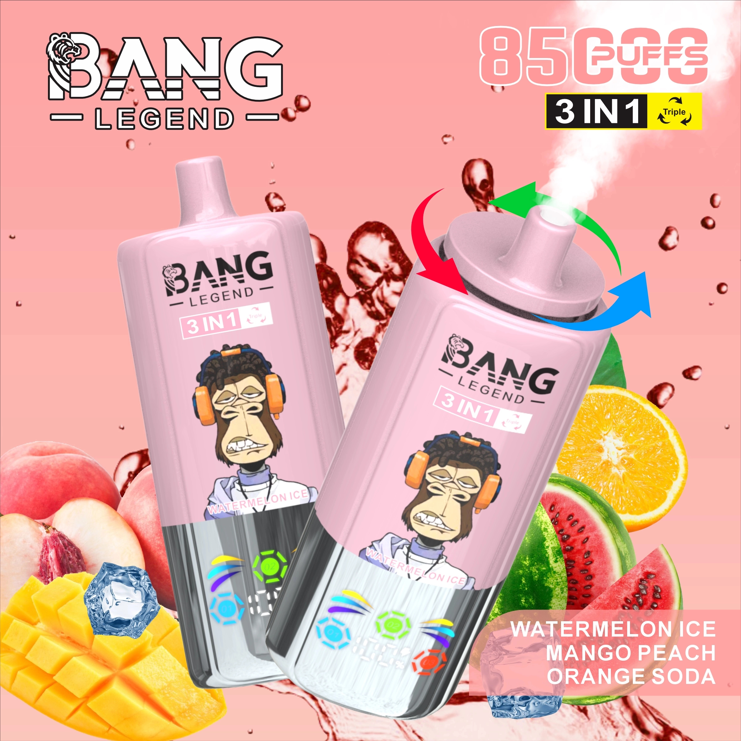Bang Legend 85000 Puffs – 3 in 1