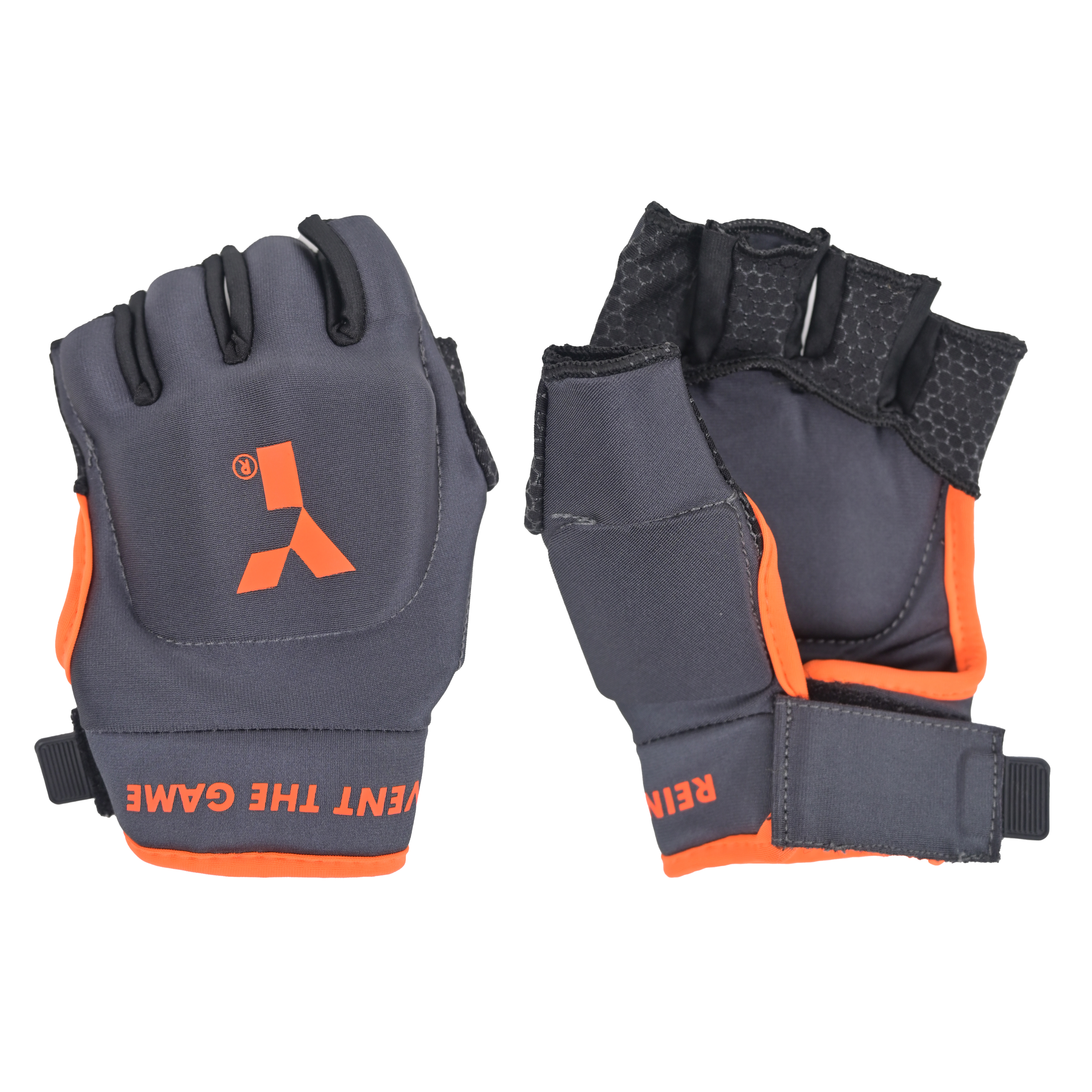 Y1 MK PRO SHELL GLOVE GREY/ORANGE - SHORT