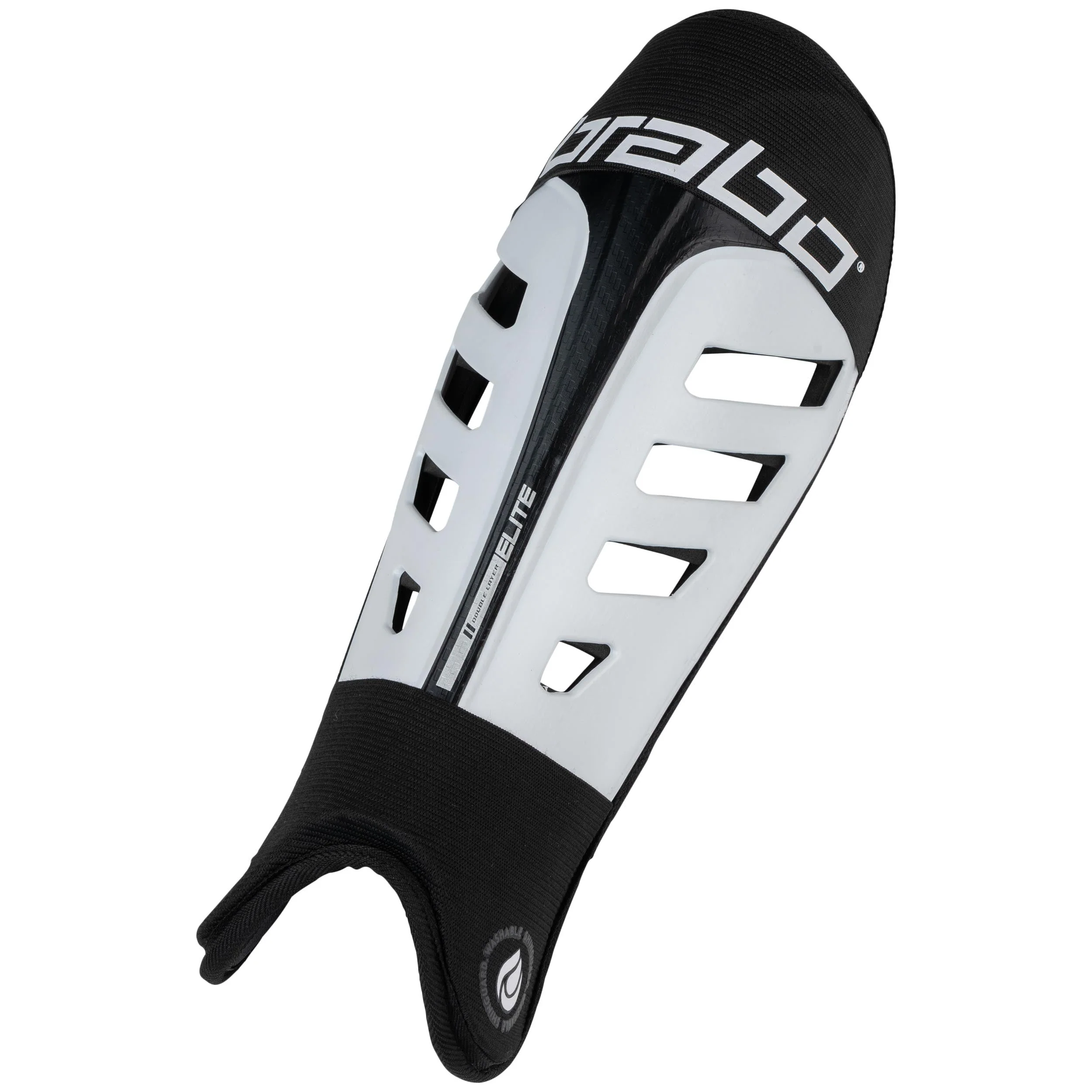BRABO ELITE SHINGUARD WHITE/BLK - XS/S/M/L/XL