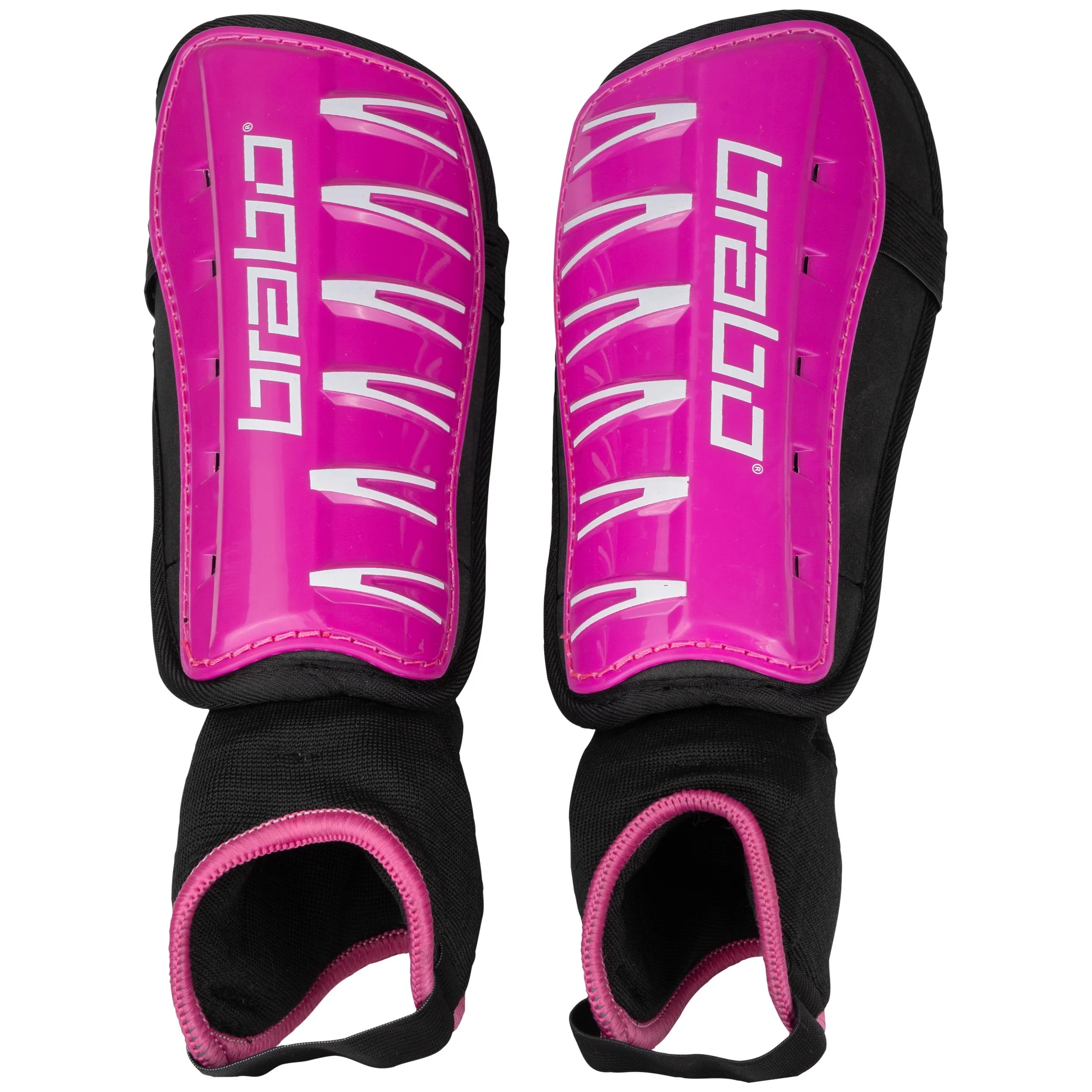 FORCE SHINGUARD WITH ANKLESOCK - PINK