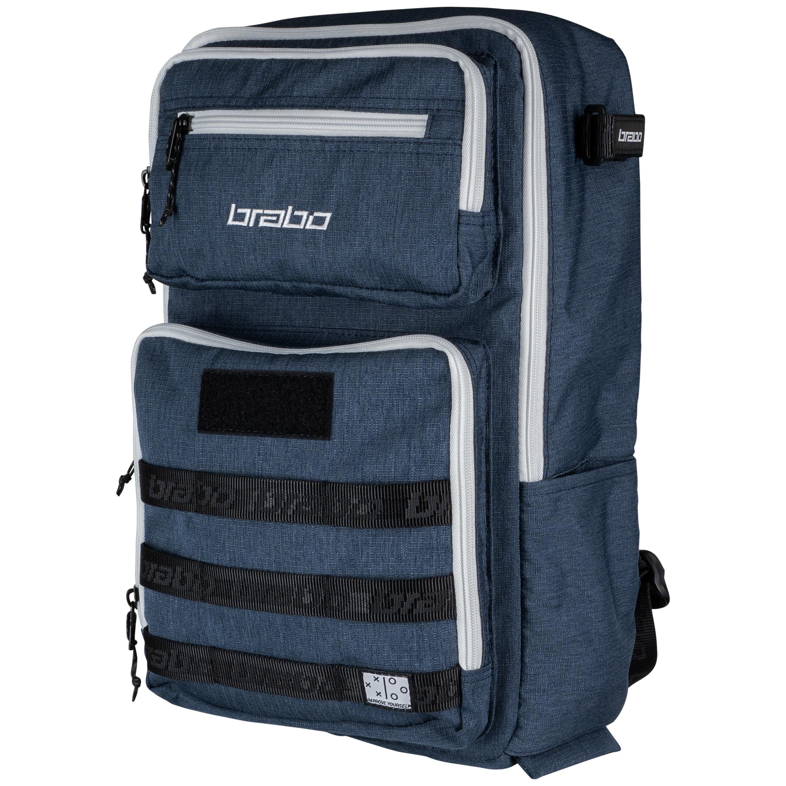 BRABO BACKPACK TRADITIONAL NAVY/WHITE