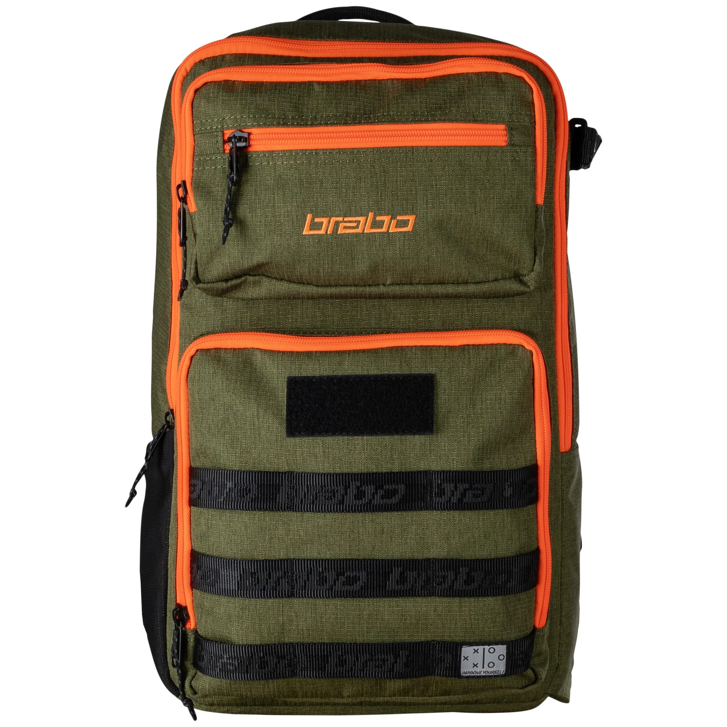 BRABO BACKPACK TRADITIONAL D.GN/ORANGE
