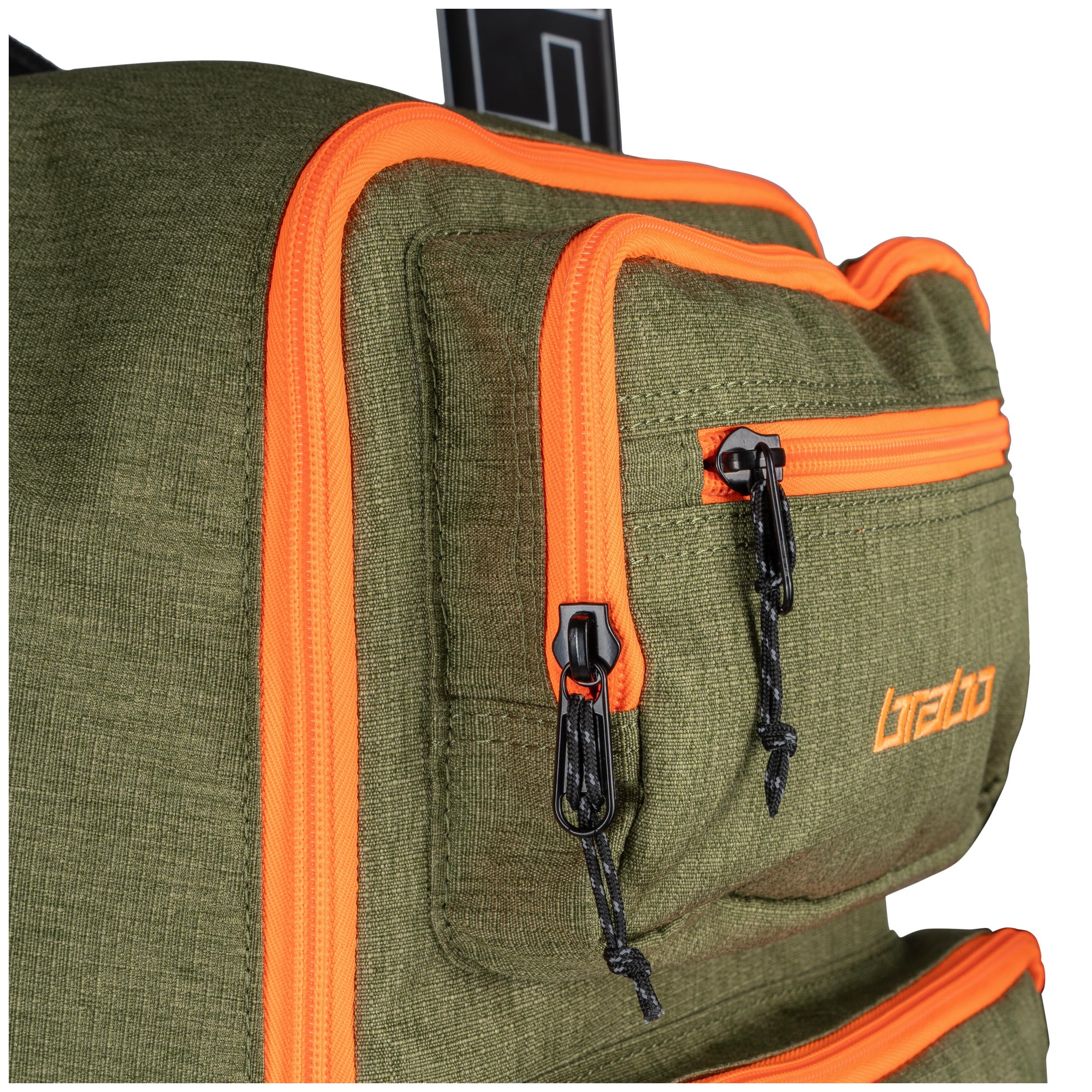 BRABO BACKPACK TRADITIONAL D.GN/ORANGE