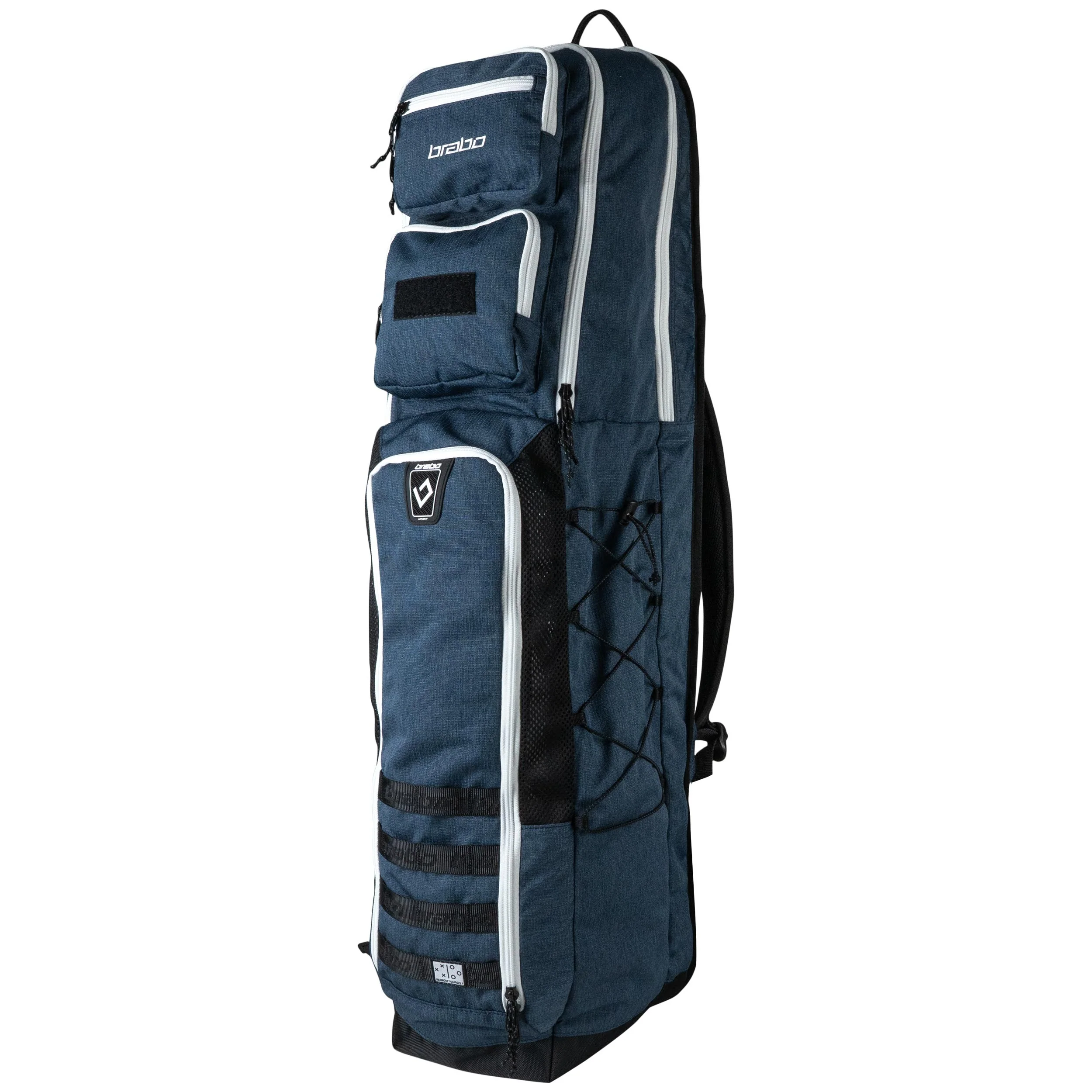 BRABO STICKBAG TRADITIONAL NAVY/WHITE